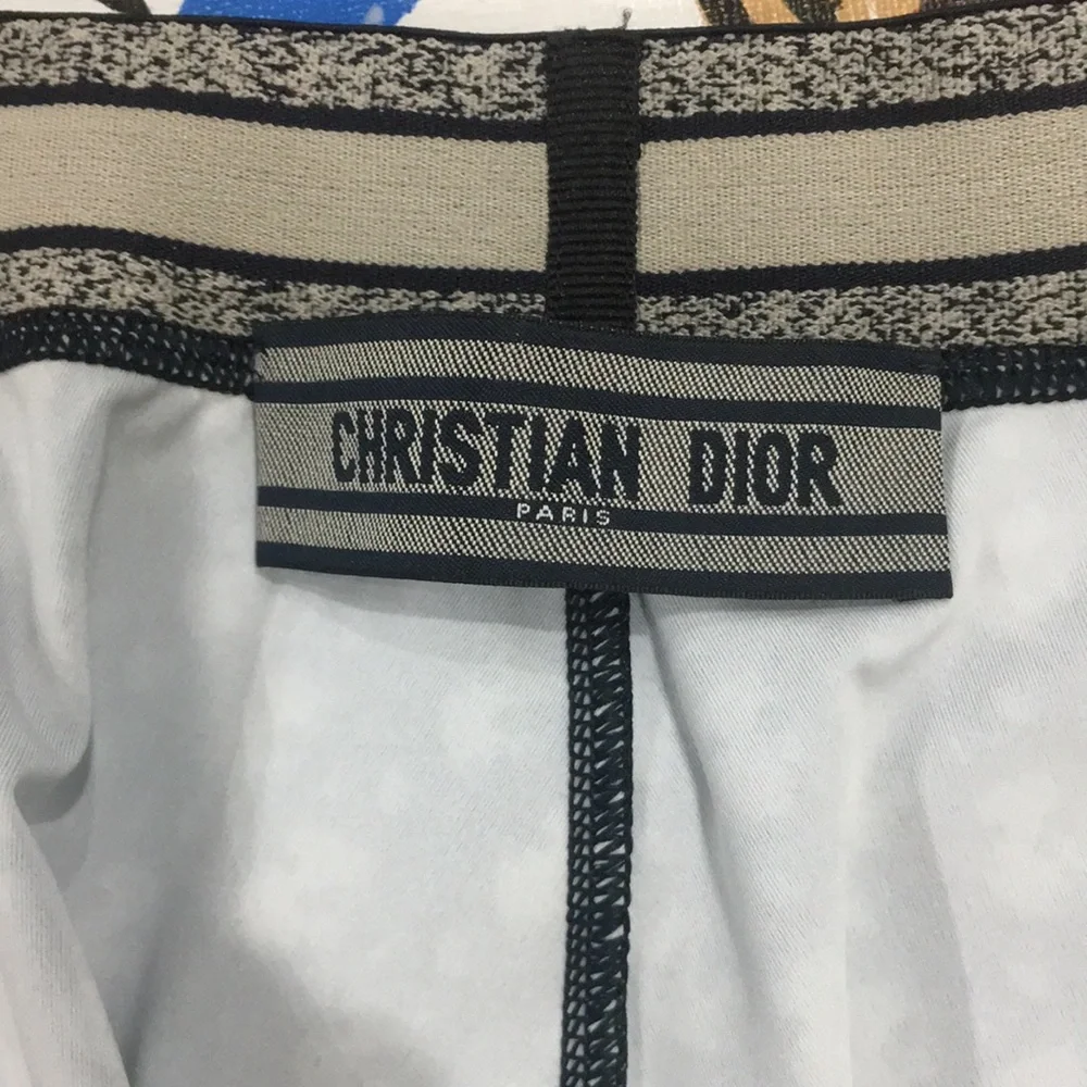 DIOR Leggings Oblique Technical Jersey Blue - Picture 12 of 15